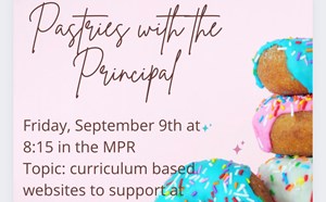 Pastries with the Principal - article thumnail image