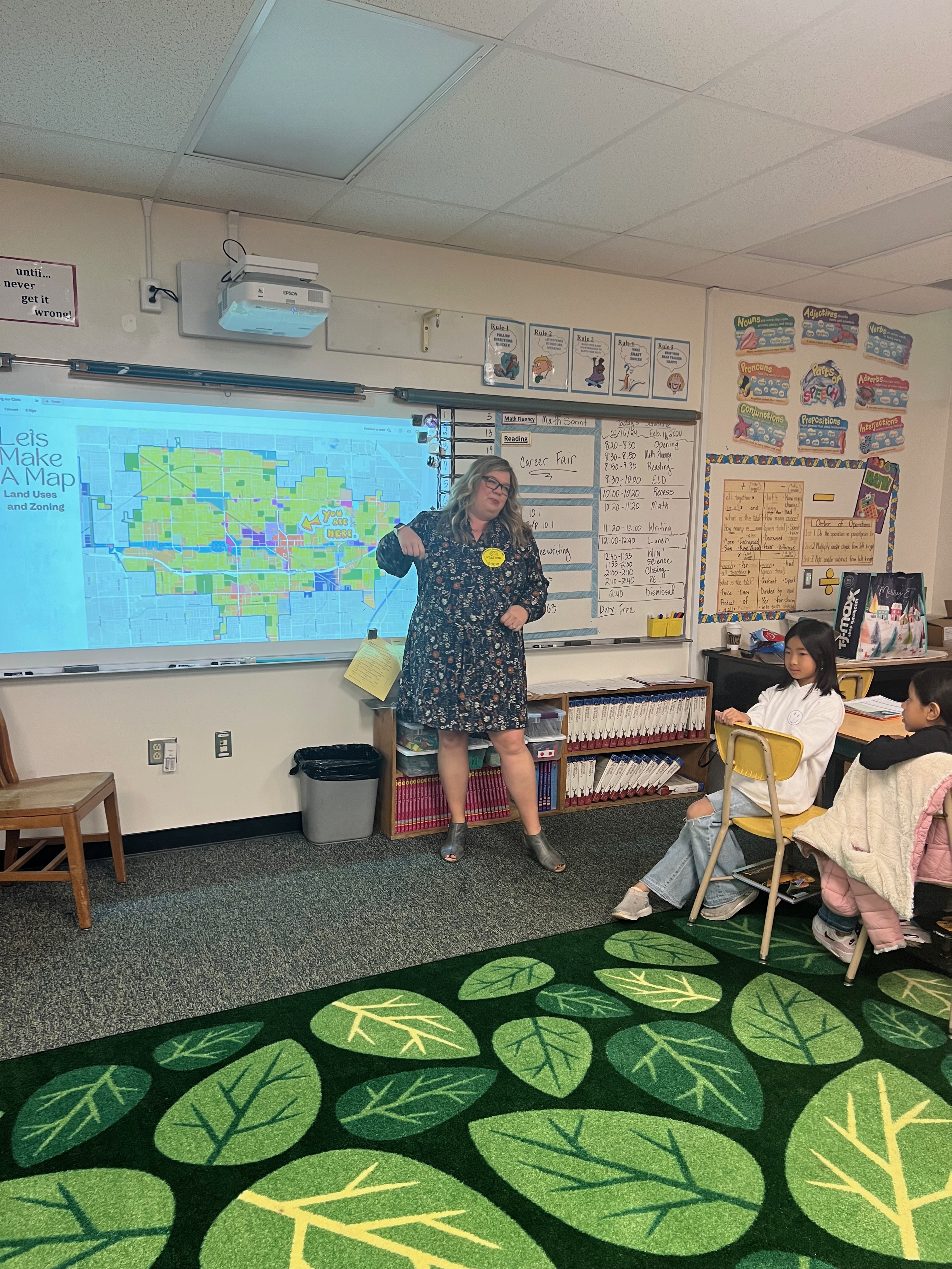 City Planner Presenting