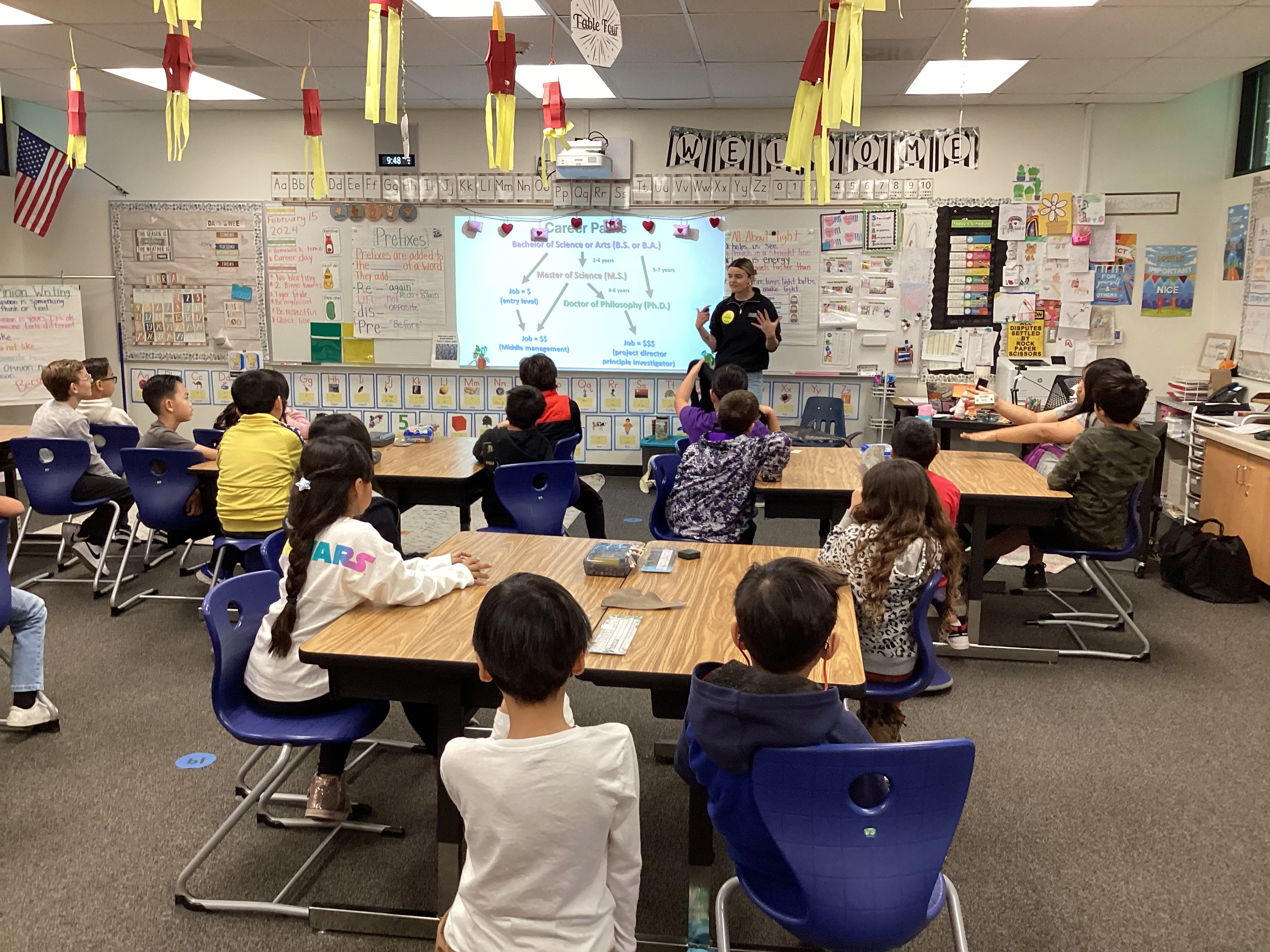 Marine Biologist Presenting