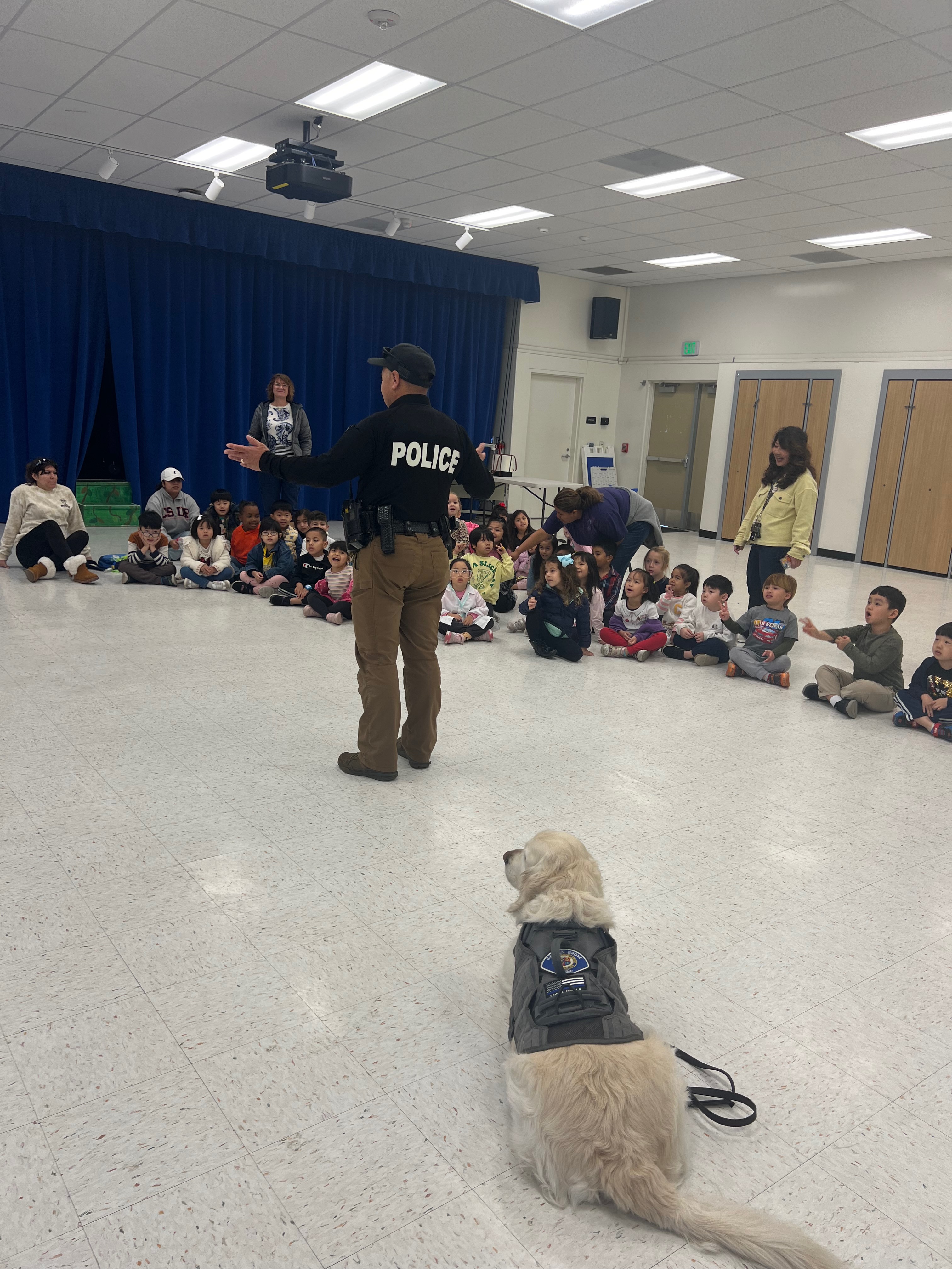 Officer Julian Presenting