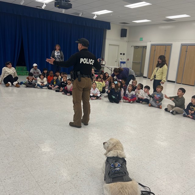 Officer Julian Presenting