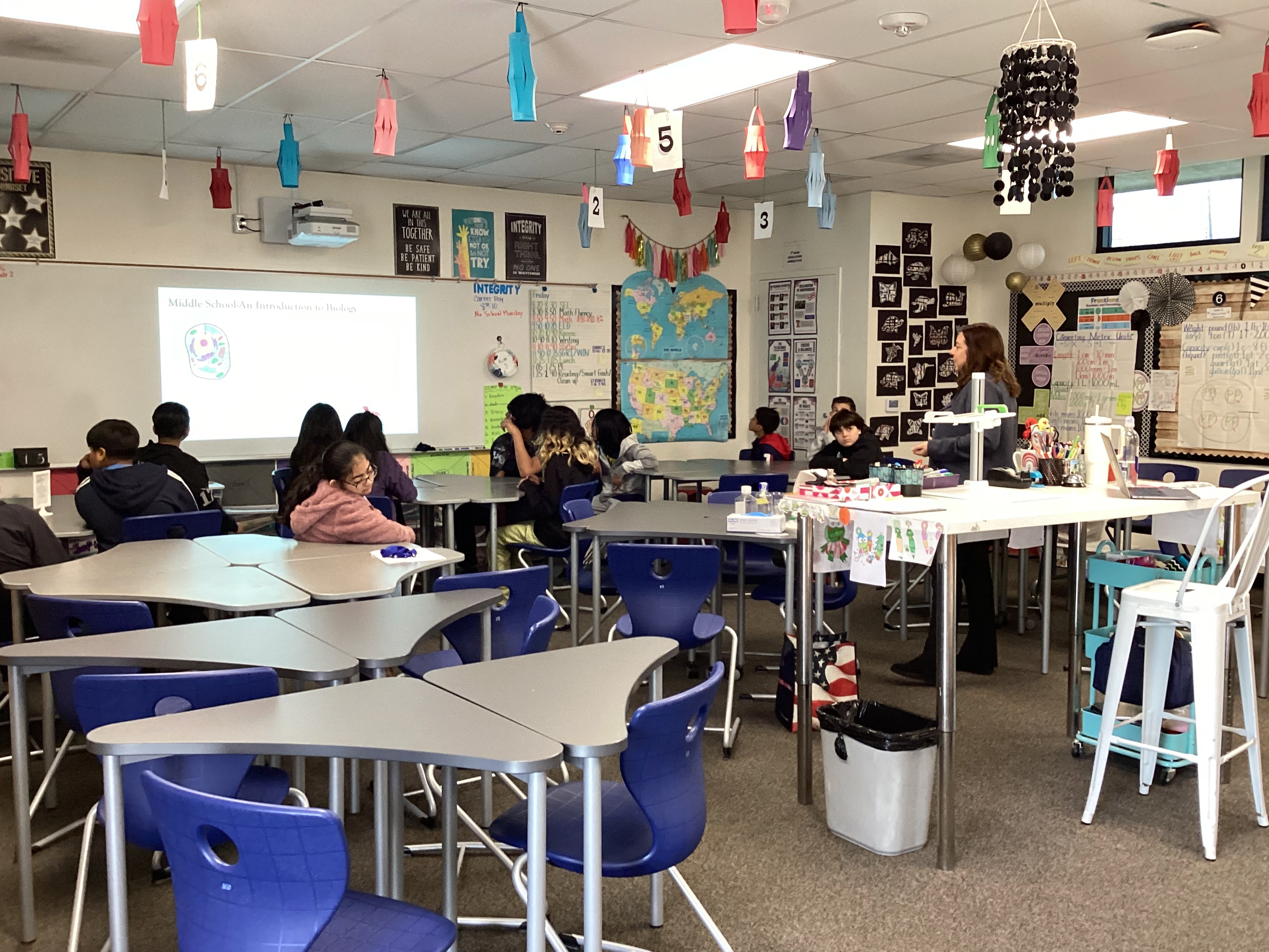 STEM Medical Research Presenting