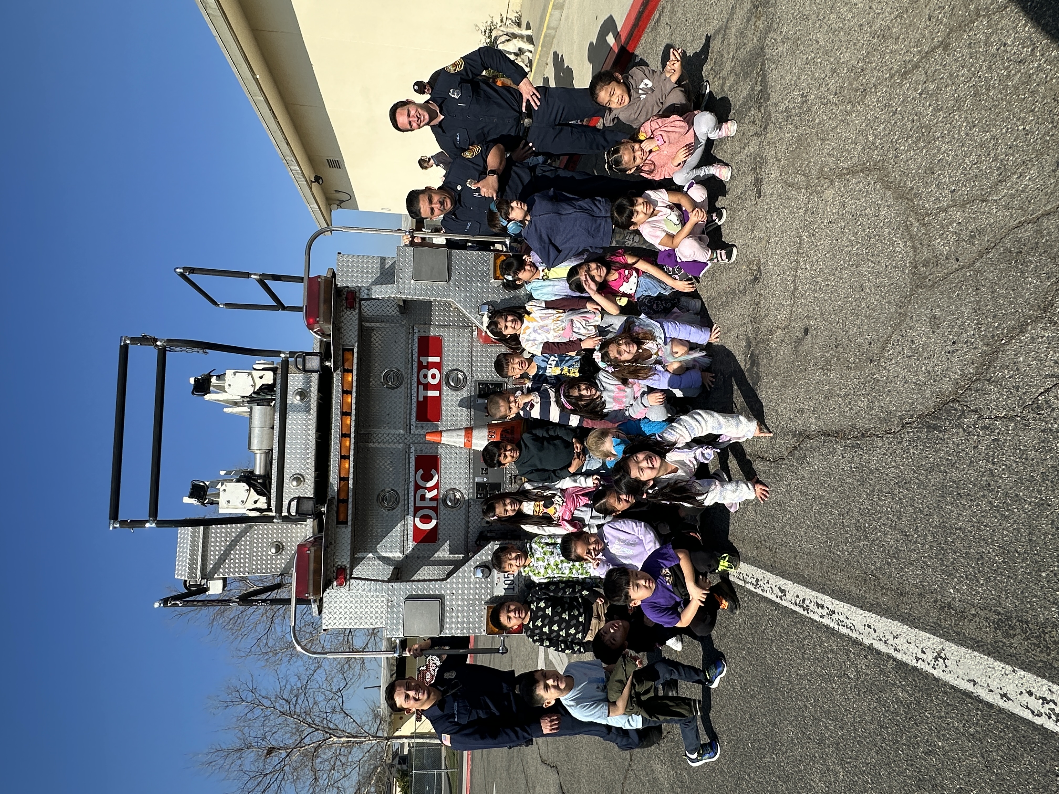 OC Fire Dept with Kindergarten