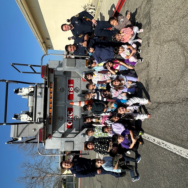 OC Fire Dept with Kindergarten