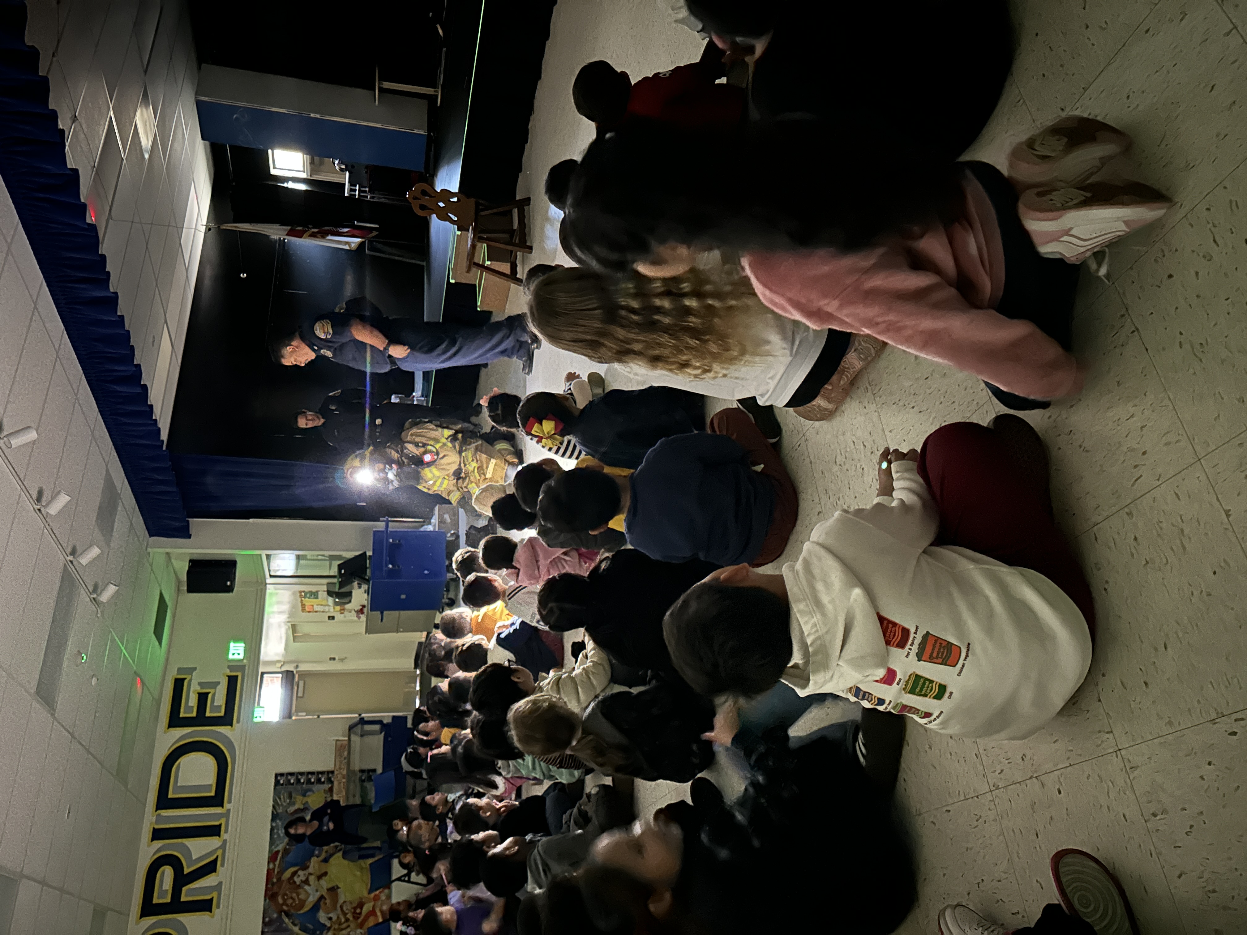  OC Fire Dept Presenting to Kids 2