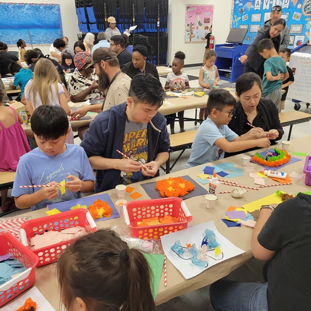 Family Art Night 4