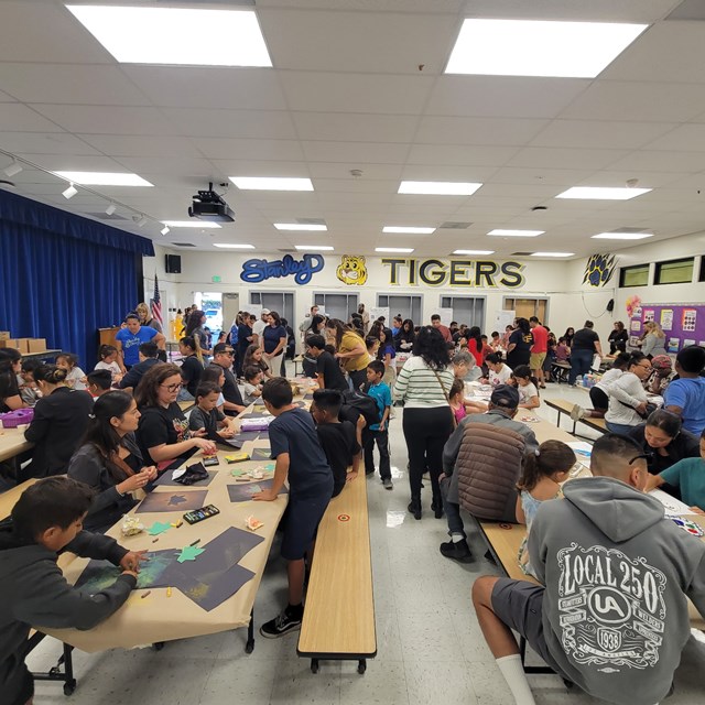 Family Art Night 5