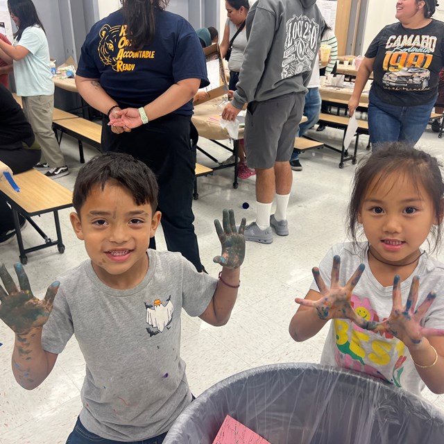 Family Art Night 8