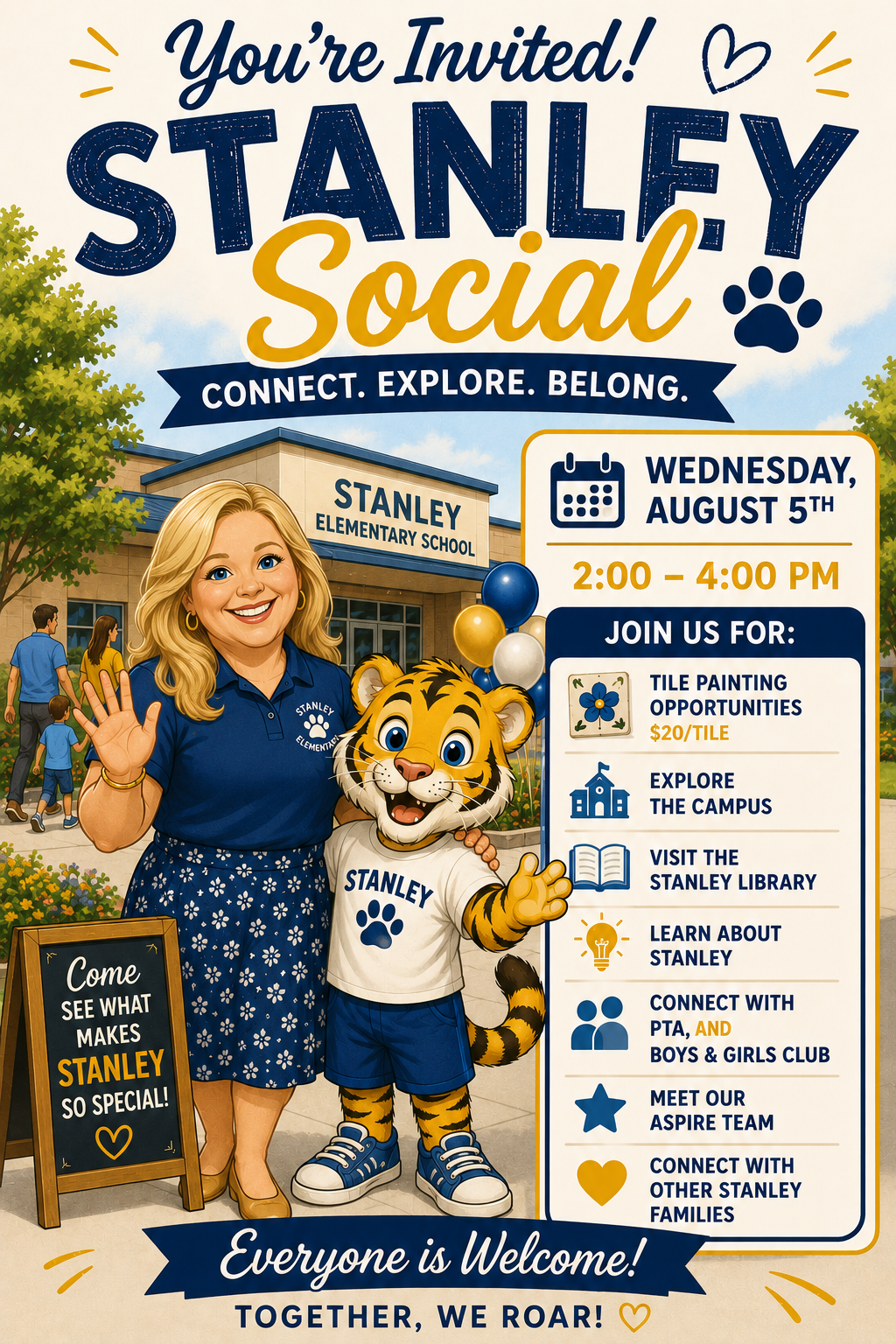 Stanley Social, Wednesday, August 5th 2:00 - 4:00 - article thumnail image