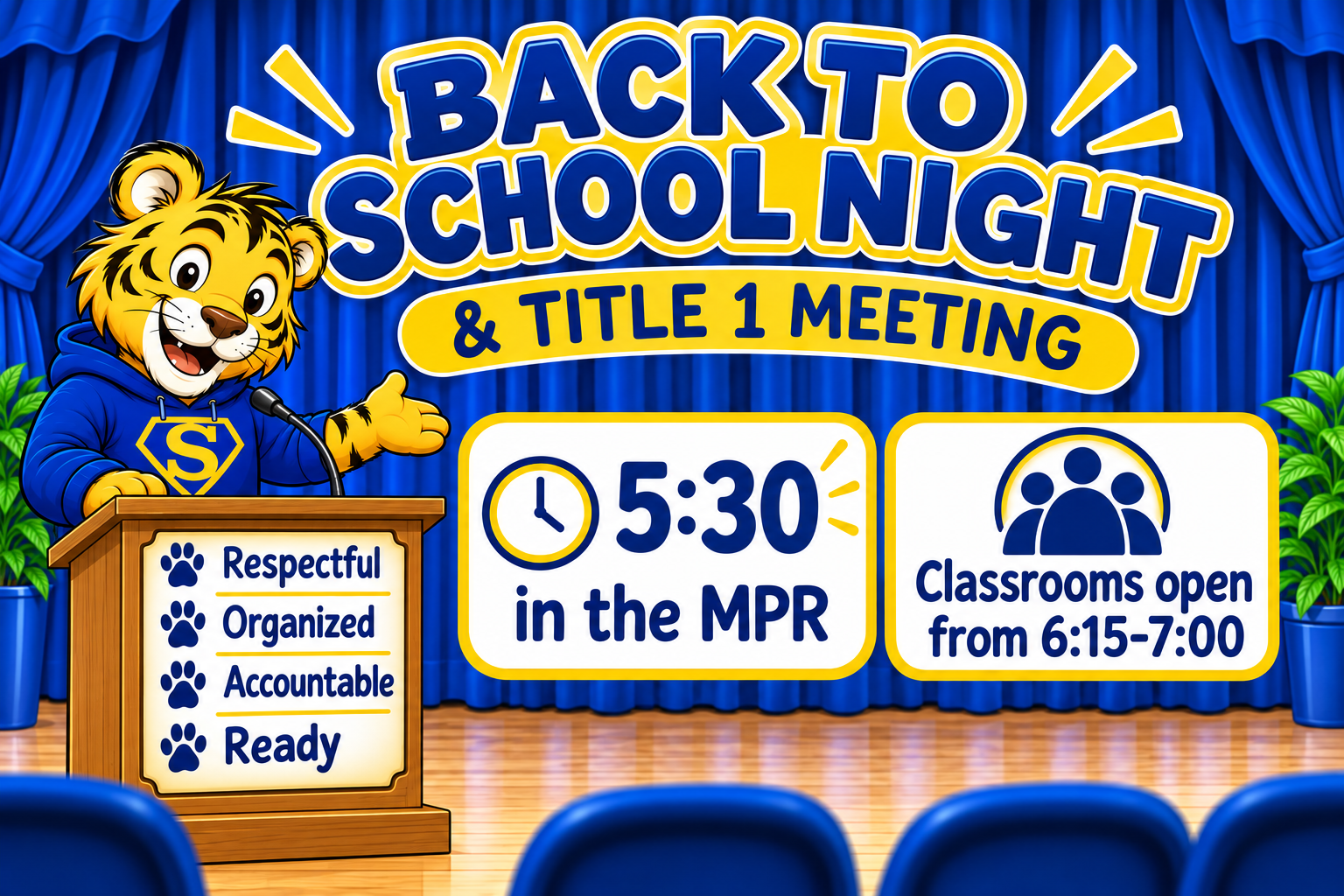 Back to School Night & Title 1 Meeting - article thumnail image